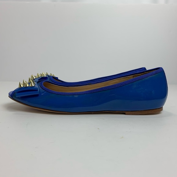 4/$25  Alejandra G. peep toe studded flats. - Picture 8 of 13